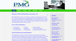 Desktop Screenshot of pmgcpas.com